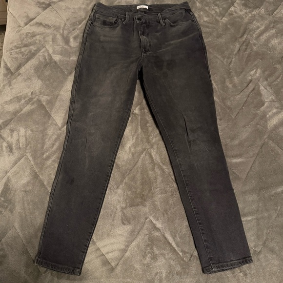 Good American Good Curve Skinny Crossover Jean - Picture 3 of 8